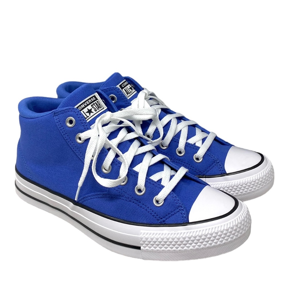 Converse Chuck Taylor Malden Street Shoes For Men Blue Skate Mid Canvas A05673F - Picture 2 of 9